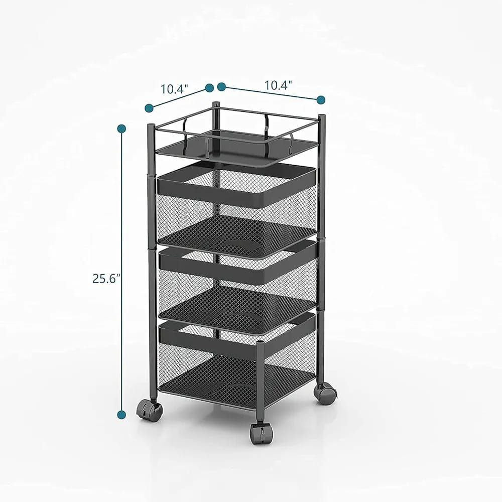 ESTANTE CON RUEDAS 3 NIVELES