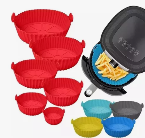 JUEGO MOLDES DE SILICON PARA AIR FRYER